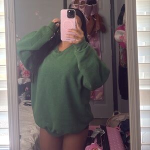Women's Green Sweater